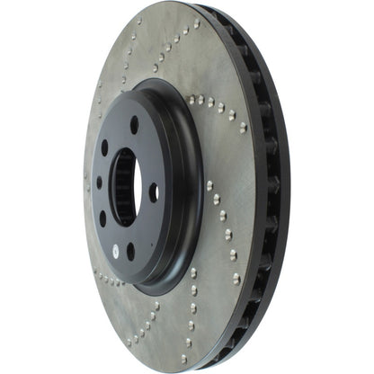 StopTech 08-11 Audi A5 Quattro / 09-12 Audi A4 Quattro Sport Cryo Drilled Right Front Rotor Stoptech
