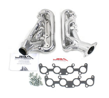 Load image into Gallery viewer, JBA 15-20 Ford Mustang 5.0L 1-3/4in Stainless Steel Silver Ceramic Shorty Header - eliteracefab.com