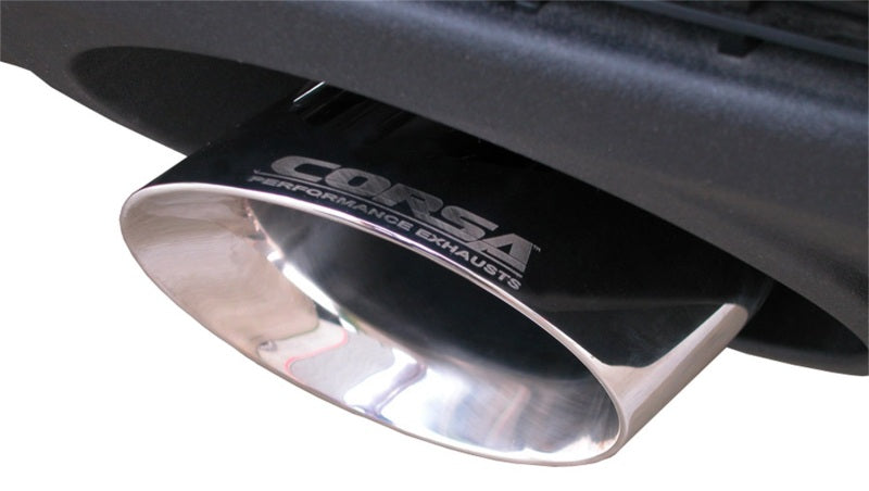 Corsa 10-14 Chevrolet Camaro Coupe SS 6.2L V8 Auto Polished Sport Cat-Back + XO Exhaust - eliteracefab.com