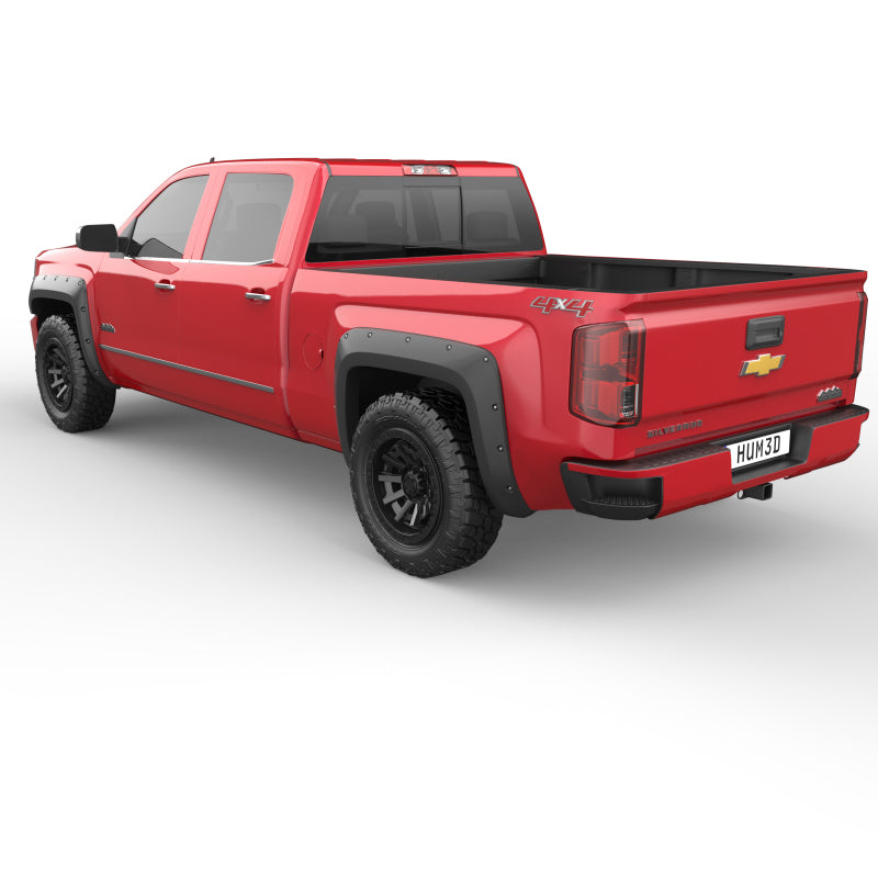 EGR 15-19 Chevrolet Silverado Bolt On Fender Flare - eliteracefab.com