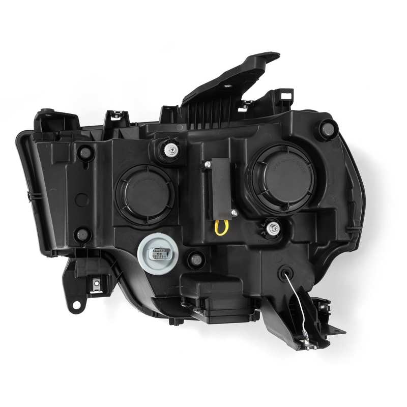 AlphaRex 880547 19-21 Ram 2500 PRO-Series Projector Headlights Plank Style Black w/Activation Light