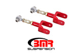 BMR UPPER CONTROL ARMS ON-CAR ADJUSTABLE ROD END RED (79-04 MUSTANG) UTCA041R