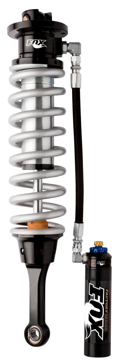 Fox Ford Raptor 3.0 Factory Series 7.59in Int. Bypass Remote Res. Front Coilover Set DSC Adj. - Blk - eliteracefab.com