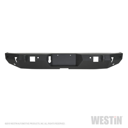Westin 2020 Jeep Gladiator w/Sensors WJ2 Rear Bumper w/Sensor - Textured Black Westin