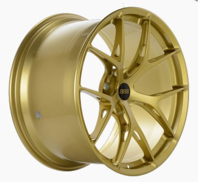 BBS FI-R 19x9.5 5x120 ET22 / 72.5 CB Gold Wheel FI137GL