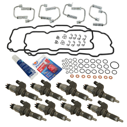 BD Diesel INJECTORS & INSTALL KIT CHEVY/GM 6.6L DURAMAX LB7 2001-2004 1050180
