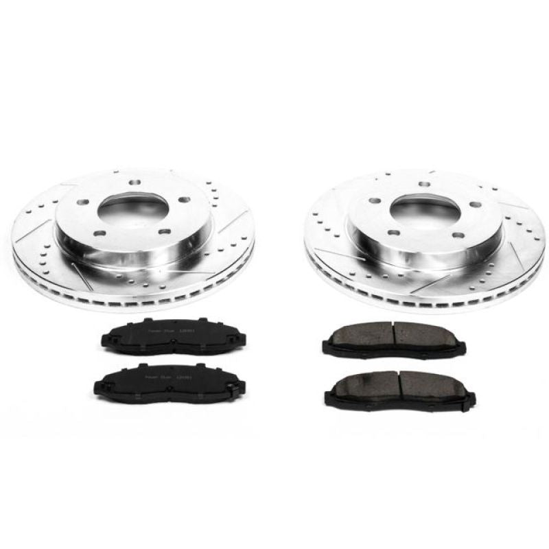 Power Stop 97-03 Ford F-150 Front Z23 Evolution Sport Brake Kit - eliteracefab.com