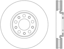 Load image into Gallery viewer, STOPTECH 13+ DODGE DART PERFORMANCE SLOTTED &amp; DRILLED FRONT RIGHT ROTOR, 127.63080R - eliteracefab.com