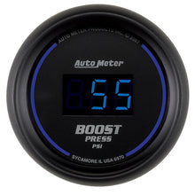 Load image into Gallery viewer, Autometer Cobalt Digital 52mm Digital 5-60 PSI Boost Gauge.