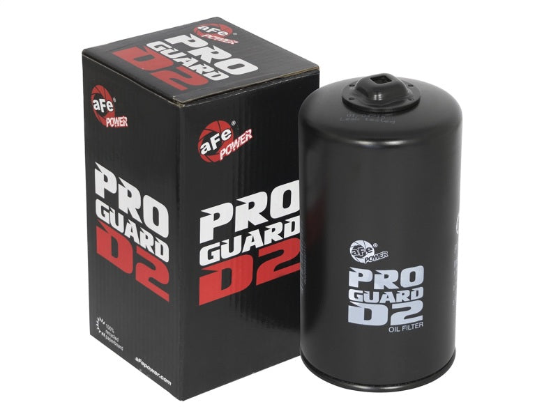 aFe ProGuard D2 Fluid Filters Oil F/F OIL Ford Diesel Trucks 94-03 V8-7.3L (td) - eliteracefab.com