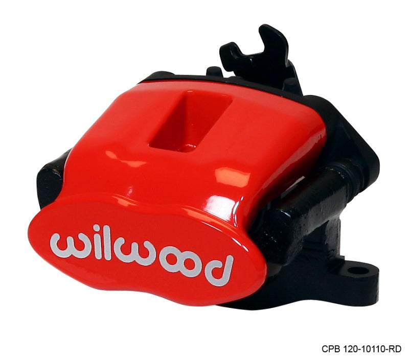 Wilwood Caliper-Combination Parking Brake-L/H-Red 41mm piston 1.00in Disc Wilwood