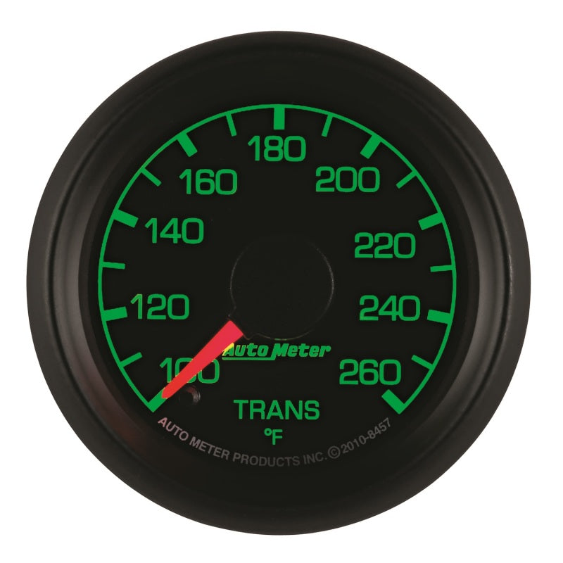 AutoMeter GAUGE; TRANS TEMP; 2 1/16in.; 100-260deg.F; STEPPER MOTOR; FORD FACTORY MATCH Ford 1999-2007 - eliteracefab.com