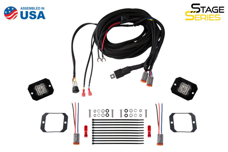 Diode Dynamics Stage Series Flush Mount Reverse Light Kit C1 Sport Diode Dynamics