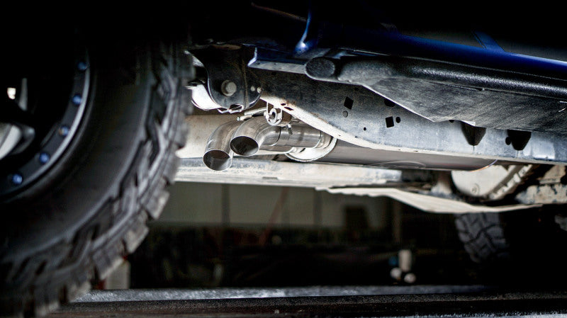 Stainless Works 2011-14 Ford F-150 Raptor Exhaust X-Pipe Resonator Dump In Front Of Rear Axle Stainless Works