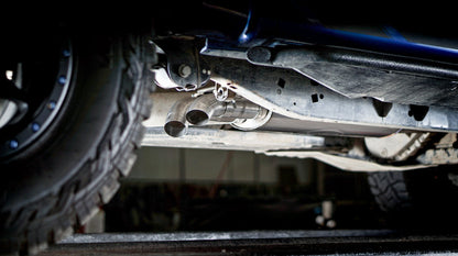 Stainless Works 2011-14 Ford F-150 Raptor Exhaust X-Pipe Resonator Dump In Front Of Rear Axle Stainless Works