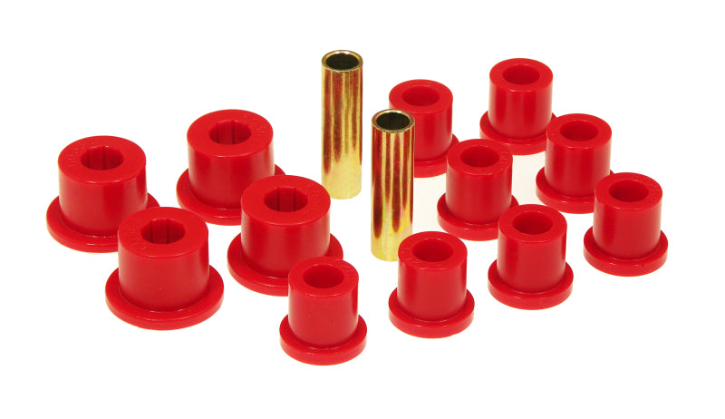 Prothane 84-88 Toyota P/U / 4Runner 4wd Rear Shackle Bushings - Red - eliteracefab.com