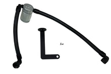 Load image into Gallery viewer, J&amp;L 10-19 Ford Flex EcoBoost V6 Passenger Side Oil Separator 3.0 - Clear Anodized - eliteracefab.com