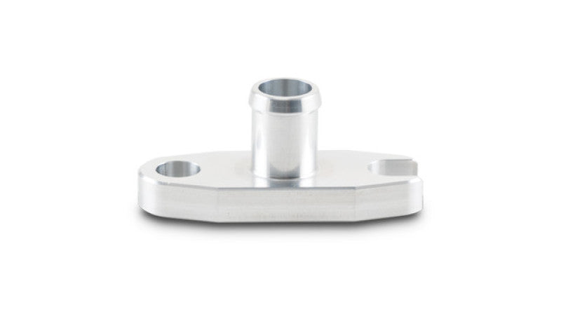 Vibrant Oil Drain Flange w/5/8in OD Male Neck (for T3/T4 & GT40-GT55 Turbos) Vibrant