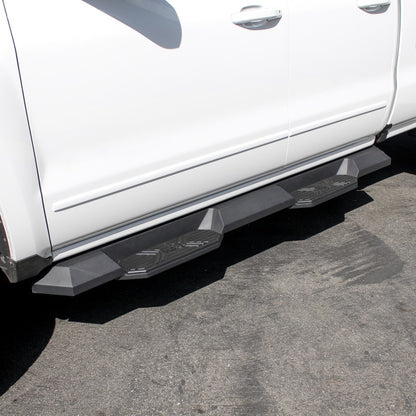 Westin/HDX 07-18 Toyota Tundra CrewMax Xtreme Nerf Step Bars - Textured Black - eliteracefab.com