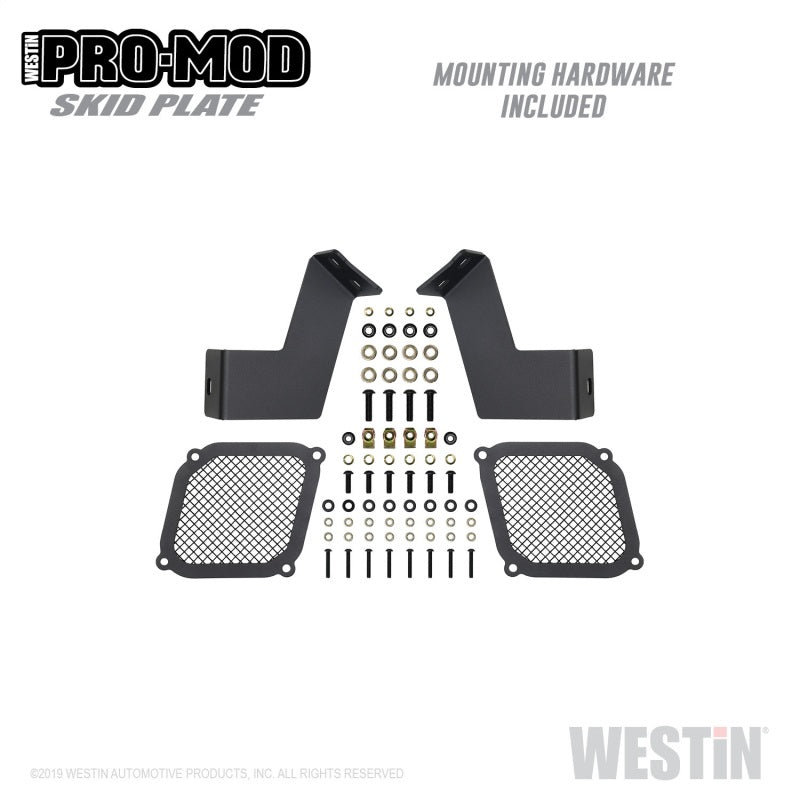 Westin 11-16 Ford F-250/350/450/550 Pro-Mod Skid Plate - Tex. Blk