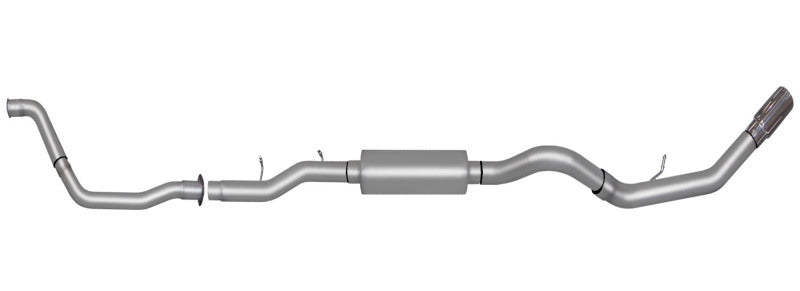 Gibson 03-07 Ford F-250 Super Duty XL 6.0L 4in Turbo-Back Single Exhaust - Stainless Gibson