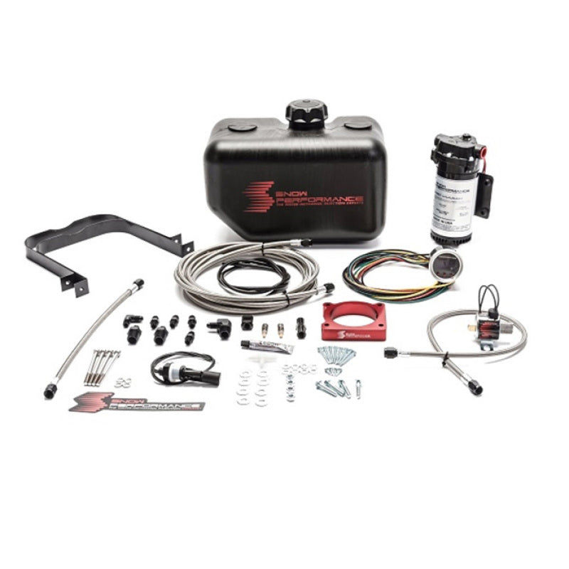 Snow Performance 11-17 F-150 Stg 2 Boost Cooler Water Injection Kit w/SS Brd Line & 4AN Fittings - eliteracefab.com