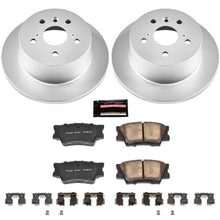 Load image into Gallery viewer, Power Stop 13-18 Lexus ES300h Rear Z17 Evolution Geomet Coated Brake Kit - eliteracefab.com