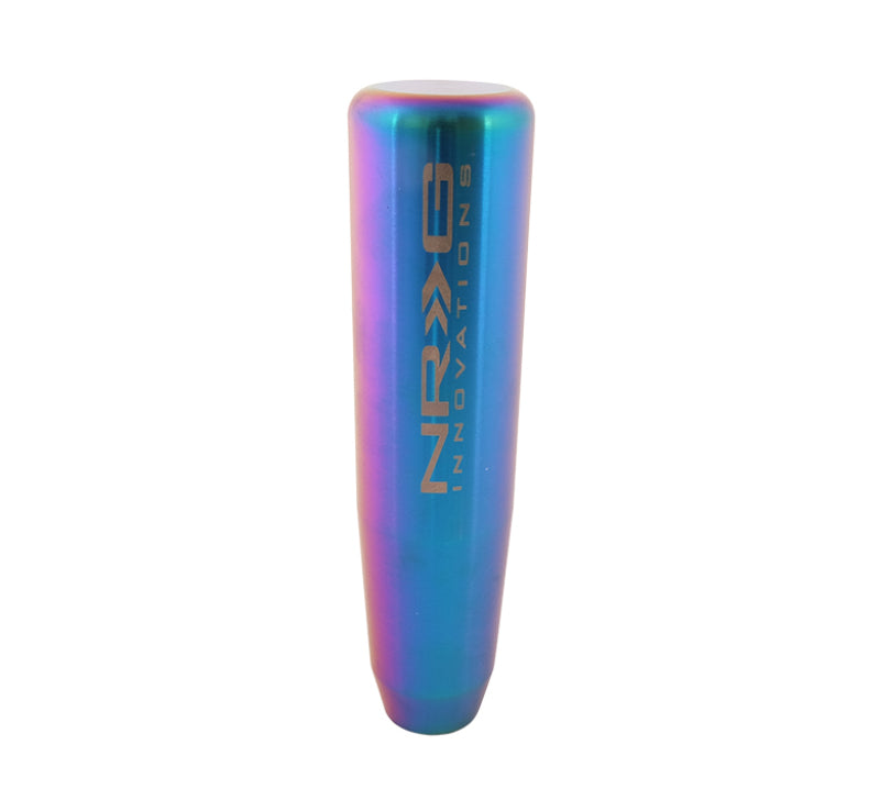 NRG Universal Short Shifter Knob - 5in. Length / Heavy Weight 1.27Lbs. - Multi Color/Neochrome - eliteracefab.com