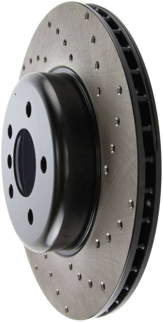 STOPTECH 11-13 BMW 550I REAR LEFT DRILLED SPORT BRAKE ROTOR, 128.34133L - eliteracefab.com