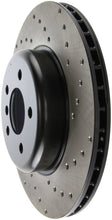 Load image into Gallery viewer, STOPTECH 11-13 BMW 550I REAR LEFT DRILLED SPORT BRAKE ROTOR, 128.34133L - eliteracefab.com