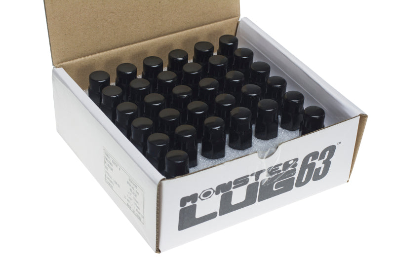 Wheel Mate Muteki HR38 Open End Lug Nuts 12x1.25 Black Chrome / Yellow Ring - eliteracefab.com