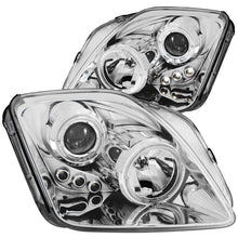 Load image into Gallery viewer, ANZO USA Honda Prelude Projector Headlights W/ Halo Chrome W/ Led; 1997-2001 - eliteracefab.com