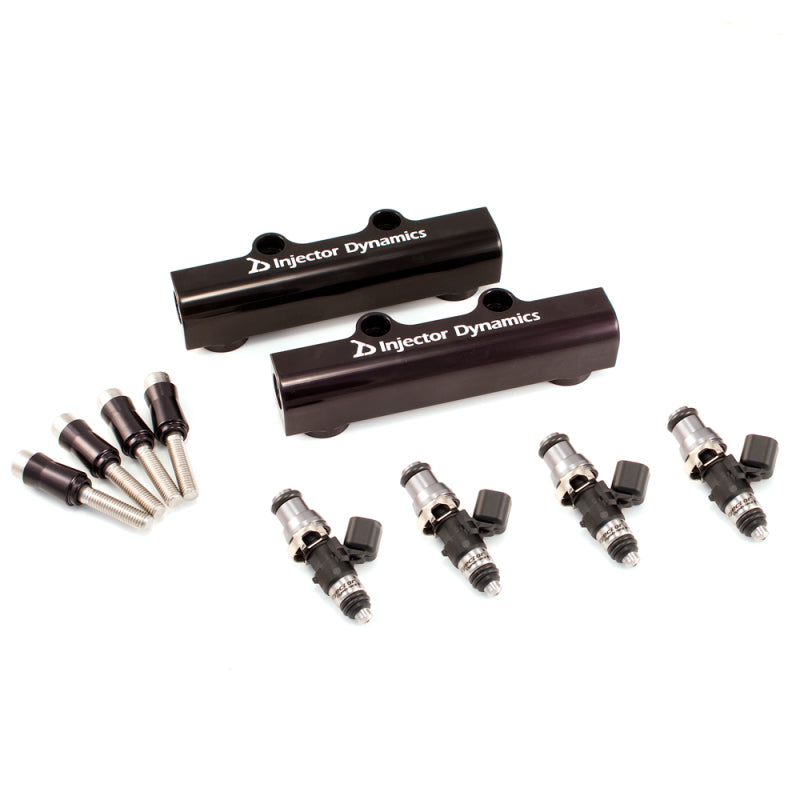 Injector Dynamics 1050cc Fuel Injectors w/ Top Feed Fuel Rails Subaru STI 2004-2006 / Legacy GT 2005-2006 - eliteracefab.com