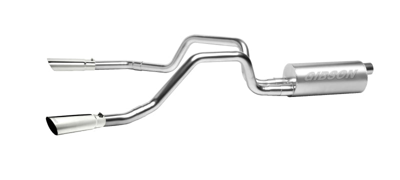 Gibson 03-06 Toyota Tundra Limited 4.7L 2.5in Cat-Back Dual Split Exhaust - Stainless Gibson