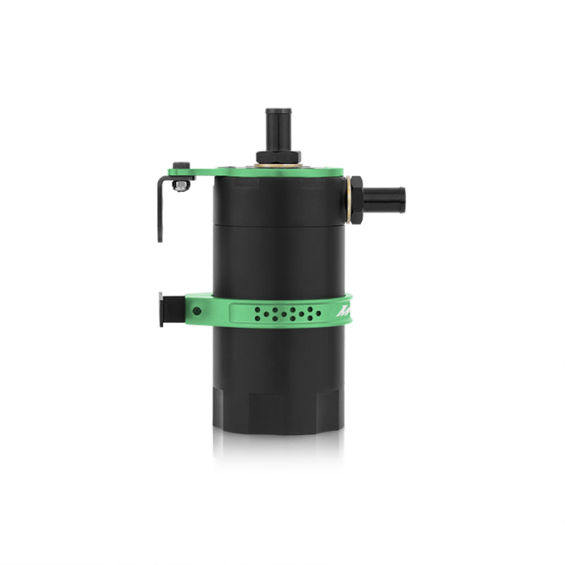 Mishimoto Universal Baffled Oil Catch Can - Green Mishimoto