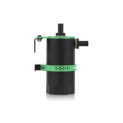 Mishimoto Universal Baffled Oil Catch Can - Green Mishimoto