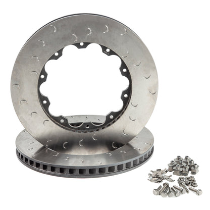 Alcon Nissan R35 GT-R Gen 2 Front Right 390X32.8mm Rotor Ring Kit - eliteracefab.com