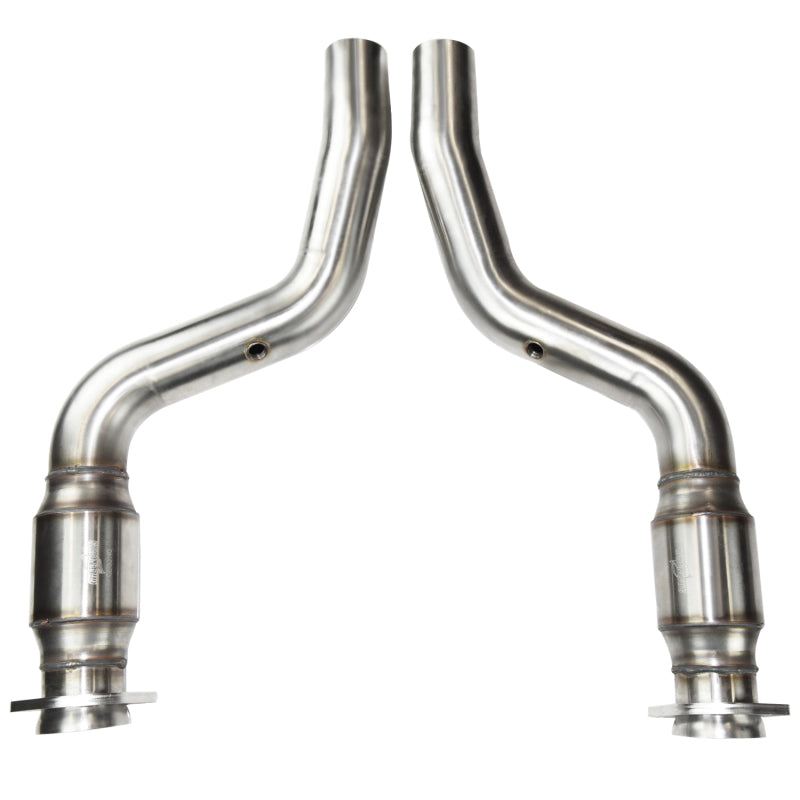 KOOKS 3" CATTED CONNECTION PIPES FOR AFTERMARKET CATBACK (2006+ CHARGER/CHALLENGER SRT8) - eliteracefab.com