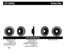 Load image into Gallery viewer, StopTech 07-09 BMW 335 (E90/E92/E93) Slotted &amp; Drilled Left Front Rotor - eliteracefab.com