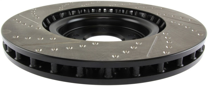 StopTech Slotted & Drilled Sport Brake Rotor - eliteracefab.com