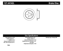 Load image into Gallery viewer, STOPTECH 06-10 LEXUS IS 250/IS 300/IS 350 SPORTSTOP SLOTTED &amp; DRILLED LEFT REAR ROTOR, 127.44142L - eliteracefab.com