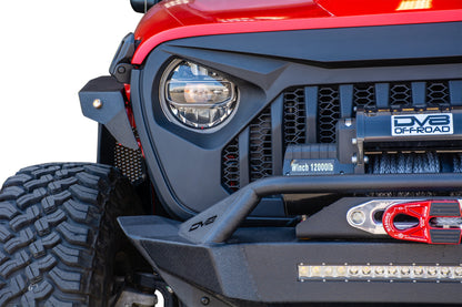 DV8 Offroad 2018+ Jeep JL/ Gladiator Angry Grill - eliteracefab.com