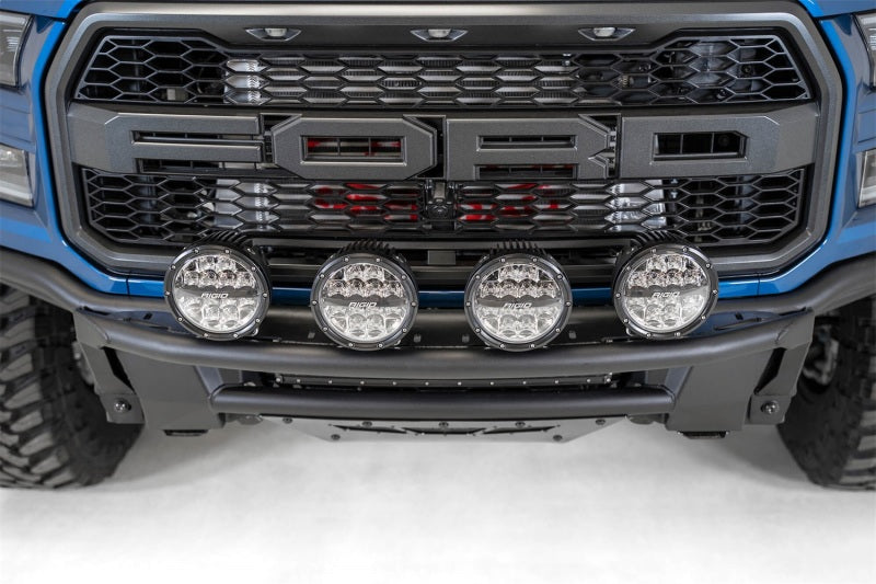 Addictive Desert Designs 17-20 Ford Raptor Pro Bolt-On Front Bumper - Hammer Black - eliteracefab.com