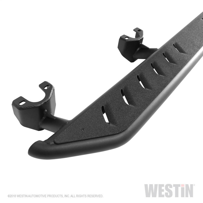 Westin/Snyper 2018+ Jeep Wrangler JL Unlimited 4DR Triple Tube Rock Rail Steps - Textured Black - eliteracefab.com