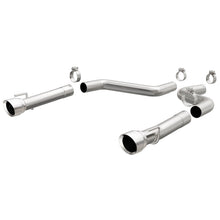 Load image into Gallery viewer, MagnaFlow Axle-Back 15-16 Dodge Charger 6.2/6.4L V8 Race Series SS Dual Tip Dual Rear Split Exit - eliteracefab.com