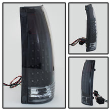 Load image into Gallery viewer, Xtune Yukon Denali 99-00 LED Tail Lights Black ALT-JH-CCK88-LED-BK - eliteracefab.com