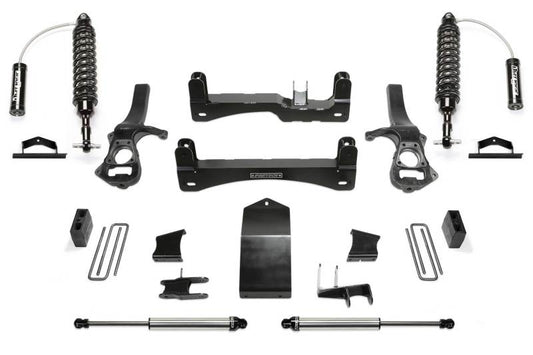 Fabtech 19-21 GM K1500 P/U 6in Perf Sys w/Dl 2.5 Resi & 2.25 - eliteracefab.com