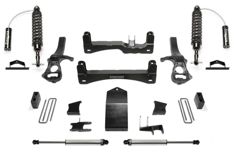 Fabtech 19-21 GM K1500 P/U 6in Perf Sys w/Dl 2.5 Resi & 2.25 - eliteracefab.com