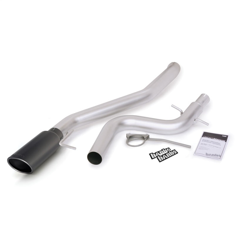 Banks Power 11-13 VW Jetta Sedan/Wagon 2.0L TDI Monster Exhaust Sys - SS Single Exhaust w/ Black Tip - eliteracefab.com