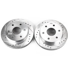 Load image into Gallery viewer, Power Stop 99-00 Cadillac Escalade Front Evolution Drilled &amp; Slotted Rotors - Pair - eliteracefab.com